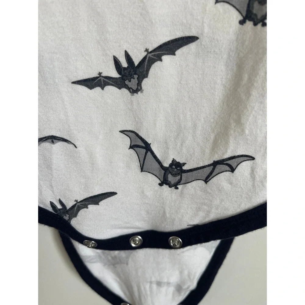 Kyte Baby Bats Bamboo Long Sleeve Bodysuit  6-12 Months